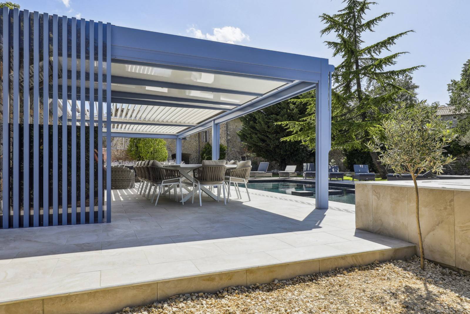 Installation de brumisateur pour pergola à près de la Grande Motte