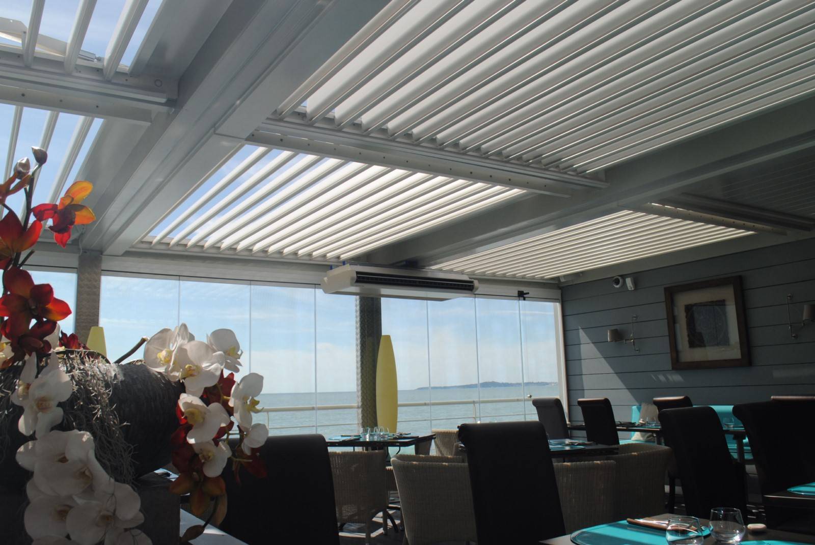 Pergola Bioclimatique plage - Front de mer