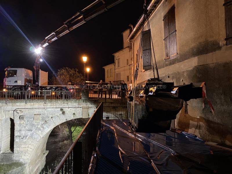 La terrasse de la crêperie « Les Korrigans du Vidourle » s’habille d’une pergola