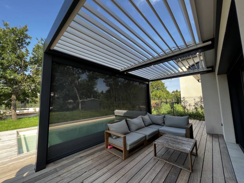 Apprivoiser la lumière avec notre pergola haut de gammes - Restinclières - Saussines - Hérault
