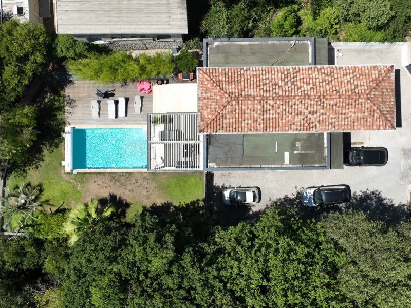 Pergola bioclimatique solution d'aménagement extérieur sur mesure - 3D Extérieur - Occitanie 