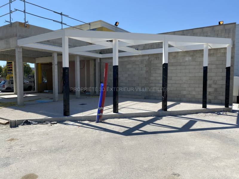 Rénovation de la station historique Dyneff à l'Aéroport Montpellier Méditerranée