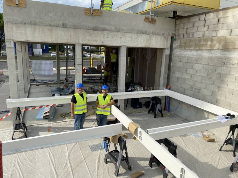 Rénovation de la station historique Dyneff à l'Aéroport Montpellier Méditerranée