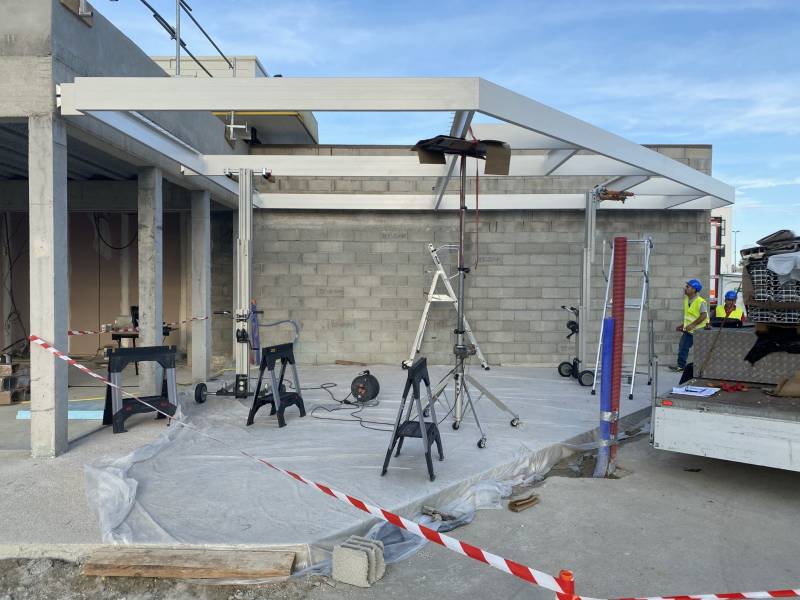 Rénovation de la station historique Dyneff à l'Aéroport Montpellier Méditerranée