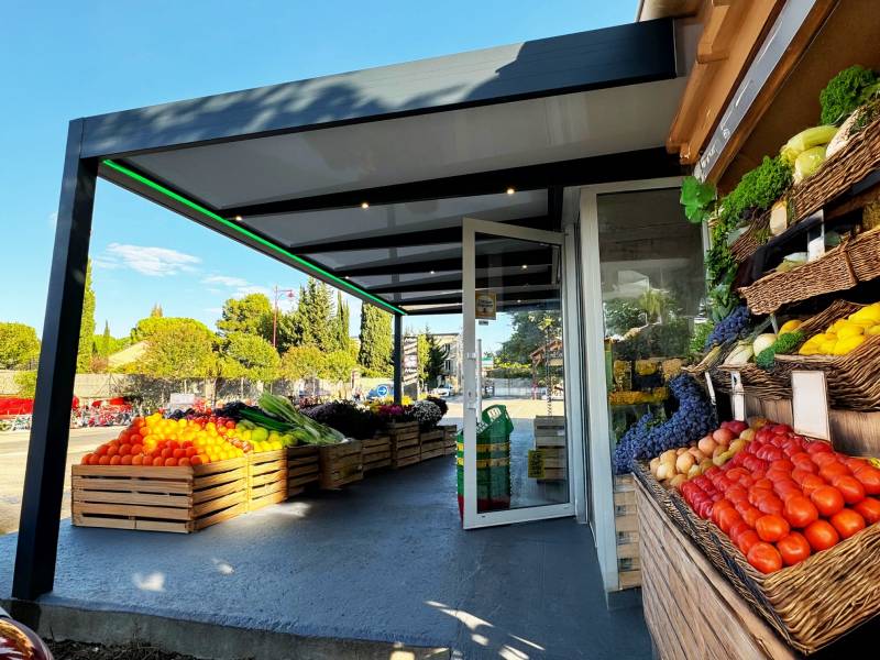 Devis pour pose de pergola en aluminium sur mesure Sommières Gard