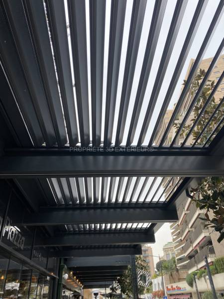 Conception et pose d'une pergola haut de gamme à Monaco