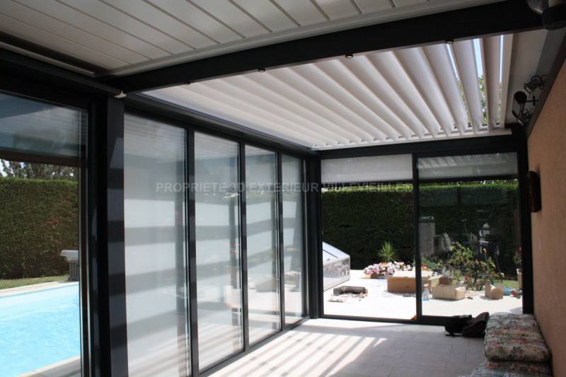 Spécialiste pergola bioclimatique vitrée - Languedoc Roussillon