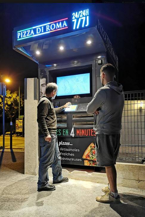 Pizza di Roma à Bouillargues organise une soirée exceptionnelle pour l'inauguration de son distributeur à pizzas