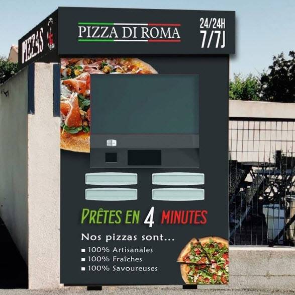 Pizza di Roma à Bouillargues organise une soirée exceptionnelle pour l'inauguration de son distributeur à pizzas