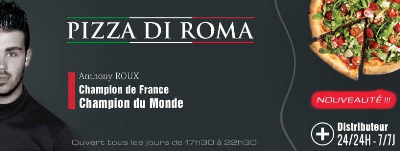 Pizza di Roma à Bouillargues organise une soirée exceptionnelle pour l'inauguration de son distributeur à pizzas