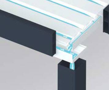 Gestion des évacuations d'eaux pluviales sur une pergola bioclimatique par 3d Extérieur à Villevieille dans le Gard