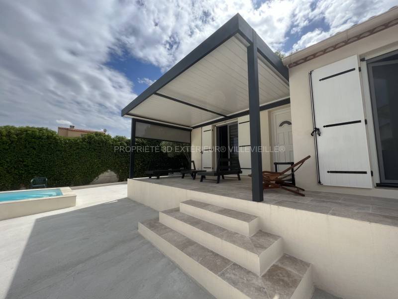 Installation d'une pergola haut de gamme en aluminium à Sommières
