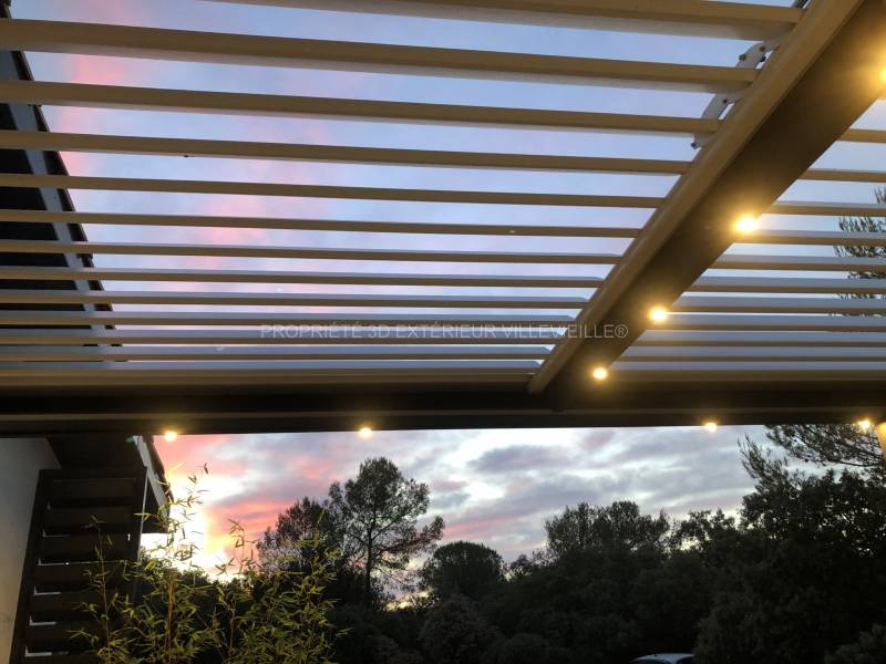 Pergola bioclimatique sur mesure