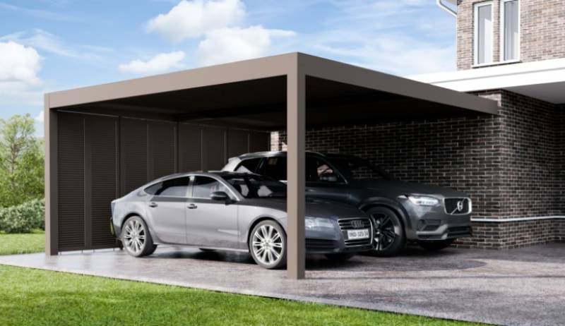 Carport - Fabricant installateur d’abris de voiture en aluminium à Nîmes dans le Gard en Occitanie