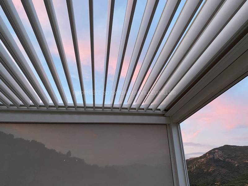 installation d'un pergola design à Sagone en Corse