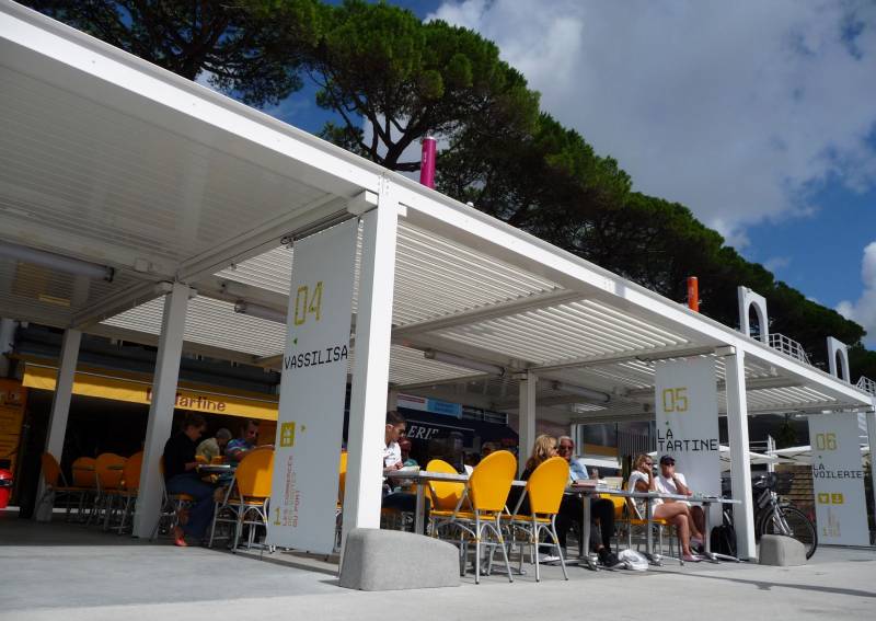 Pergola Bioclimatique plage - Front de mer