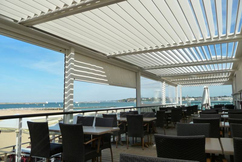 Pergola Bioclimatique plage - Front de mer