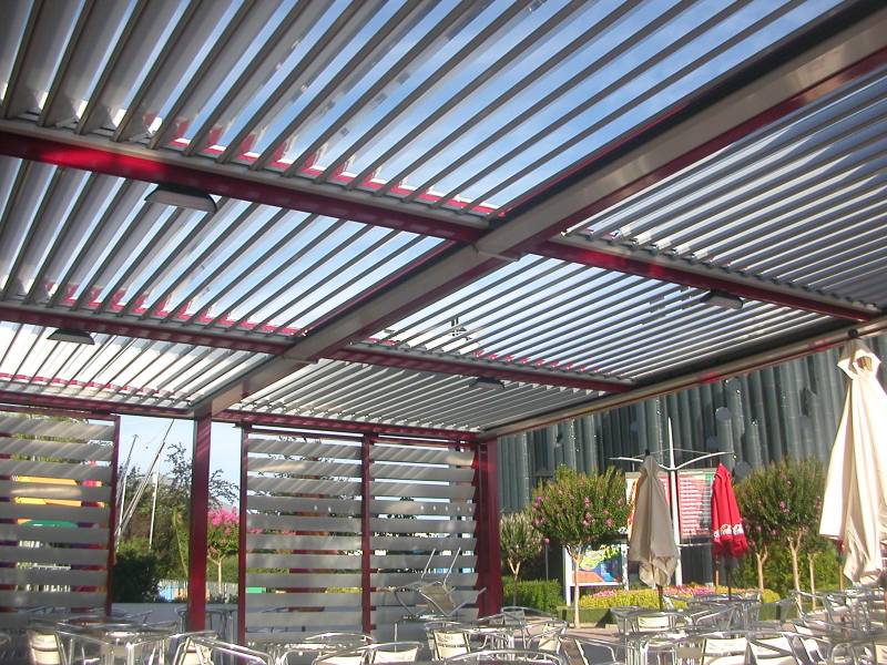Pergola Bioclimatique plage - Front de mer