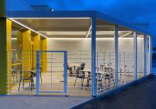 Notre zone d'activité pour ce service Intégrer une pergola bioclimatique pour sublimer le jardin d'un hôtel